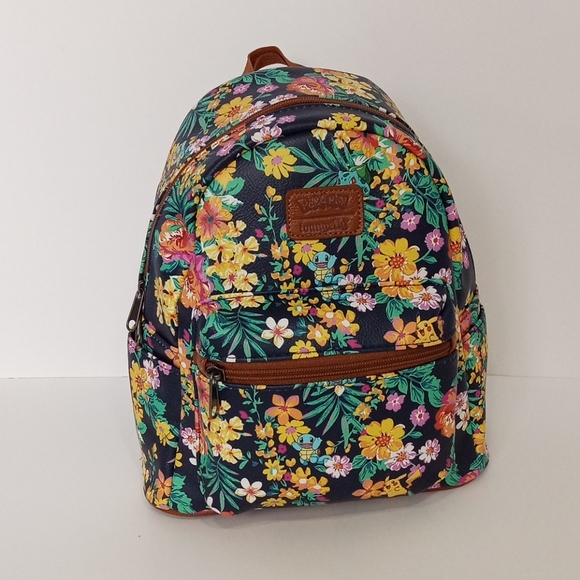 Loungefly Handbags - Loungefly Pokemon Tropical Floral Mini Backpack